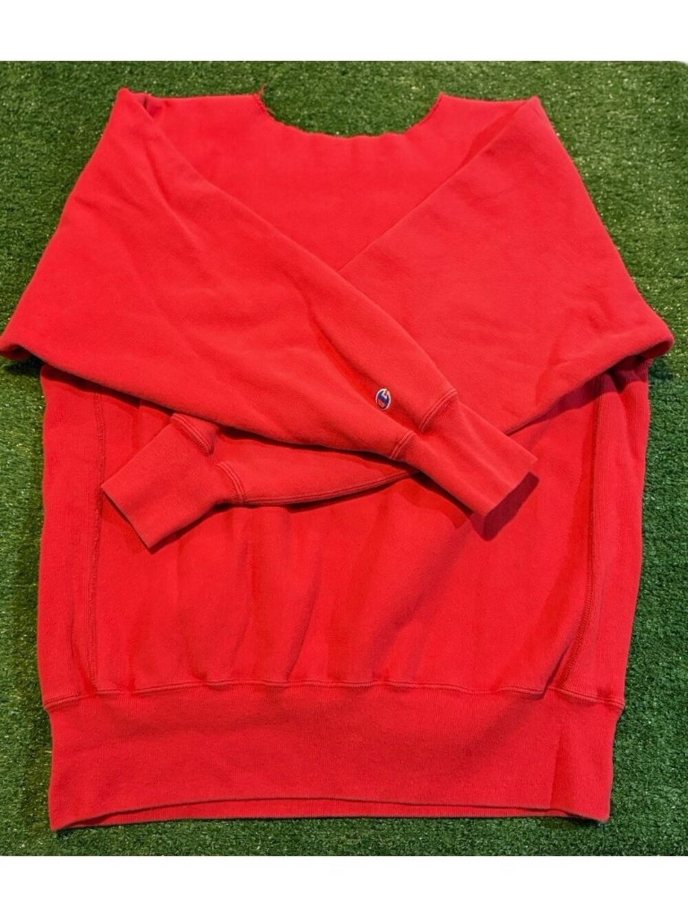 Vintage Georgia Bulldogs sweatshirt mens XL red black champion reverse weave 90s - Picture 10 of 12